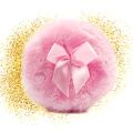 【HUT】 4 Inch Large Fluffy Powder Puff For Body Transparent Plastic Bag Sealed Round Powder Loose Puff With Ribbon Bow Drop Shipping. 
