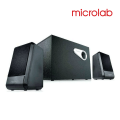 Microlab M280BT is a multimedia bluetooth speaker with 2.1 subwoofer system. 
