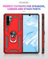 Lereach For Huawei P30 Pro Mobile Phone Case TUP+PC Hard Ring Car Ring Bracket Shockproof Back Cover. 