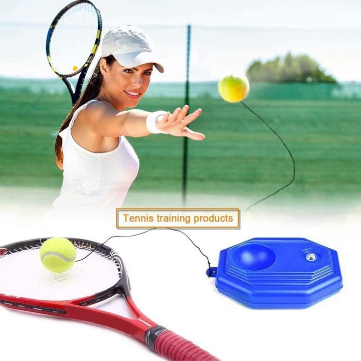 Tennis%20Rebounder,%203%20Trainer%20Balls%20with%20String%20+%20Trainer%20Solo%20Practice%20Equipment,%20Ball%20Machine%20Portable%20Self%20Training%20Tool%20-%20Image%202
