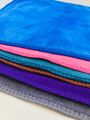 12 pcs Velvet Micro fiber cloth pack (10 x 10 inches size)  / Cleaning Cloth/ Value Pack. 