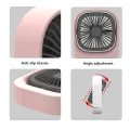 Portable Mini Fan ZB083 |  desk fan desktop handheld mini fan USB charging desktop student dormitory silent fan. 