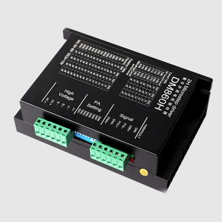 1%20Piece%20Microstep%20Drive%20DM860H%20Digital%20Type%2057/86%20Stepper%20Motor%20Driver%20with%20Fan%20Black%20for%20DMA%20-%20Image%204