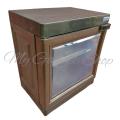 Damro daxer glass drawer cupboard baby storage box door type transparent 1 pcs with warranty. 