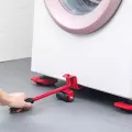 Moves Furniture Tool Transport Shifter Moving Wheel 5Pc Slider Remover Roller Heavy. 