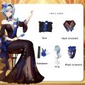 Eula Cosplay Symphony Concert Costume Genshin Impact Adult Carnival Uniform Anime Halloween Costumes Women Game. 