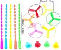 Pull rope flying saucers twist twisty dragonfly toys flying disc toys. 