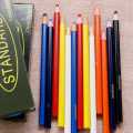 Tailor's Chalk Cut-free Fabric Sewing Chalk Garment Pencil - 12 Pcs Multicolor. 