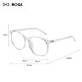 OQ BOGA 4 Colors Unisex Fashion Metal Full Rim Eye Protection Radiation Protection Computer Glasses Women Men Oval Frame Anti Blue Light Eyewear. 