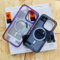 Original Spigen Ultra Hybrid Magfit ZeroOne Case For iPhone 12 Pro 13 15 Pro Max 14 Plus Electronic Cover Anti-fingerprint Case. 