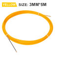 5M-50M 3MM Glass Fiber Cable Pusher Puller Fish Belt Cable Glass Fiber Fish Belt Reel Puller Metal Wall Wire Conduit. 