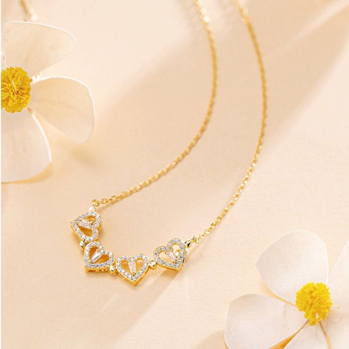 ShopSphere%20TALA%20hand%20made%20Twofer%20Necklace%20Four%20Leaf%20Clover%20Necklace%2018k%20Gold%202in1%20Tomomi%20Pendant%20With%20Gift%20Jewelry%20Box%20Women%20Accessories%20-%20Image%206