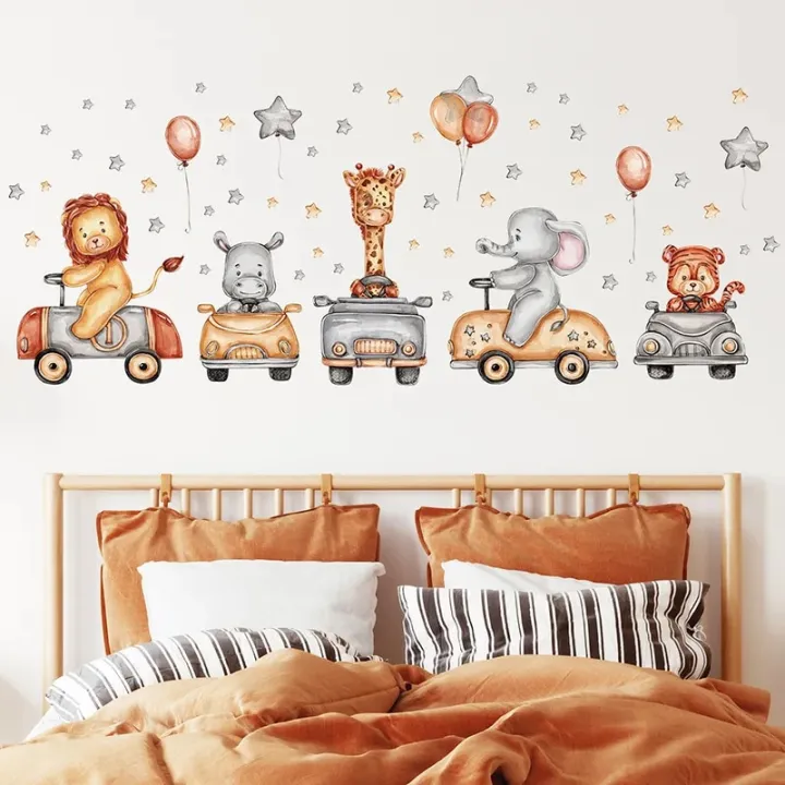 Nordic%20Cartoon%20Animals%20Wall%20Stickers%20for%20Children%20Kids%20Rooms%20Girls%20Boys%20Baby%20Room%20Decoration%20Wallpaper%20Elephant%20Panda%20Giraffe%20-%20Image%205