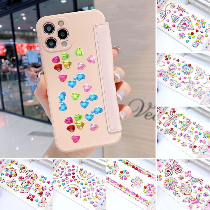 Self-adhesive Sticker Sparkling 3d Gem Stickers Perfect for Diy Crafts Scrapbooking Decorating Self-adhesive Rhinestone Decals in Crown Bow Shapes Great for Kids Kindergarten Rewards Buy Crafts