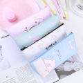 Cartoon Pig Pencil Case For Girls Cute PU Pencil Bag Stationery Pen Pouch Escolar School Office Supplies. 
