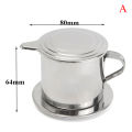 Stainless Steel Vietnam Vietnamese Coffee Simple Drip Filter Maker Infuser. 