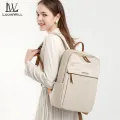 LouisWill Women Backpack Korean School Backpacks Fashionable Ladies Backpack Casual Simple Student Bags Laptop Backpacks Lightweight Anti-theft Backpacks. 