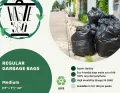 Garbage Bags (Medium) - 100 Pcs Pack. 