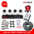 Cctv 4 Channel Gv-Tech Camera Full Package With 2 Years Warranty. 