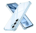 Samsung Galaxy A56 Transparent Shockproof Back Cover – Soft Silicone TPU Case. 