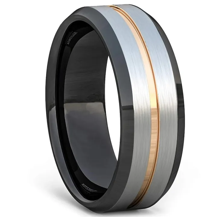 Stainless%20Steel%20Ring%20Gold%20Black%20Silver%20Blue%20Green%20Color%20CZ%20Brushed%20Men's%20Engagement%20Wedding%20Band%20TOP%20Jewelry%20Wholesale%20-%20Image%202