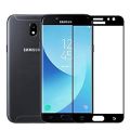 Samsung Galaxy J7 Pro Full Tempered Glass(Black). 