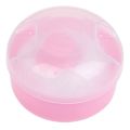 Baby Powder Puff with Container Case - Pink / Blue. 