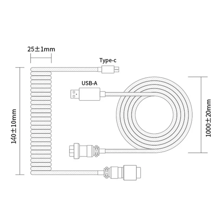 Type-C%20USB%20Keyboard%20TypeC%20USB%20Cable%20Mechanical%20Keyboard%20Coiled%20Aviator%20Wire%201.5m%20-%20Image%202