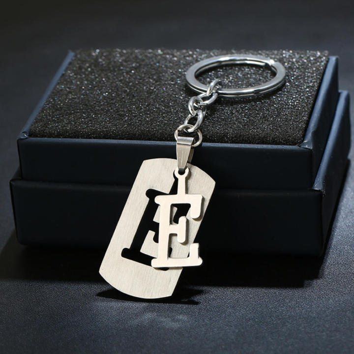 Men's%20Keychain%20Couple%20Keychain%20Gift%20Keychain%20Personalized%20Keychain%20Initial%20Keychain%20Alphabet%20Keychain%20-%20Image%204