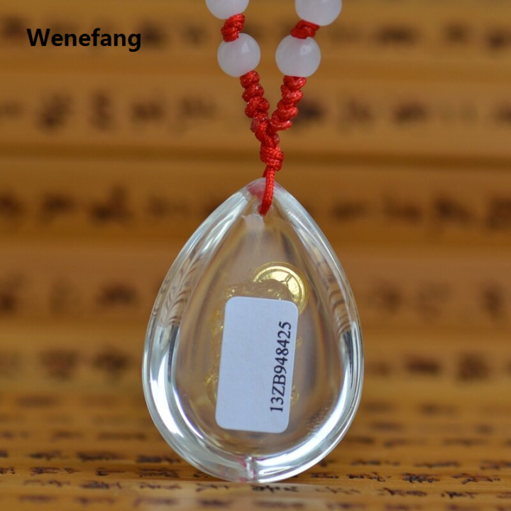 Wenefang%202025%20New%20crystal%20dollar%20fortune%20pixiu%20pendant%20crystal%20inlaid%2024K%20gold%20necklace%20creative%20gift%20lucky%20pendant%20-%20Image%202