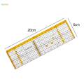 Fabric Ruler Precision Measurements Craft Sewing Supplies Patchwork Ruler,. 