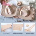 Muses Mall Strapless Bra Comfortable Strapless Push-up Bra with Detachable Straps Perfect for Off-shoulder Tops Dresses Soft Breathable Padded Available in Solid Colors Ideal for Southeast Asian Women Supportive. 