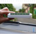 Car Temporary Parking Card Phone Number Card Plate Telephone Number Car Park Stop Automobile Accessories Car-styling 13x2.5cm. 
