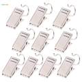 10 Pcs. Curtain Clips With Hooks, Curtain Sliding Hook. 