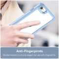 tzmar for iPhone SE 2022 SE2 Candy Color Hard Case Transparent Shockproof Back Phone Cover. 