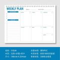 Weekly Planner Planning Notepad To-do Planner Daily Schedules Achieve Your Goals. 