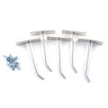 5Pcs Hole Board Hook Hanger Tools Wall Mount Storage Rack Supermarket Shelf Hook SEVICH. 