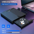 USB 3.0 Type-c External DVD RW CD Drive Burner Reader Player. 
