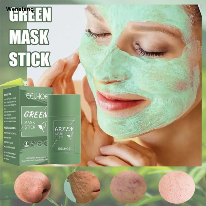 Wenefang%20Hot%20Green%20Tea%20Solid%20Cleansing%20Mask%20Dispel%20Acne%20Blemish%20Mark%20New%20Remove%20Blackhead%20Acne%20Smearing%20Mud%20Film%20Hydrating%20Mask%20-%20Image%202