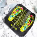 【DIV MALL】1Pc Acupuncture Cobblestone Foot Reflexology Massage Pad Walk Stone Square Foot Massager Cushion for Relax Body Pain Health Care. 