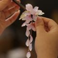 Cute Flower Wooden Hair Stick Chinese Style Hair Sticks for Buns Hanfu Hairpin Hanfu Headwear Tassel For Girl. 