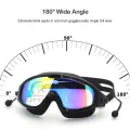Outtobe Swimming Goggles Professional Swimming Glasses Anti Fog UV Protection Eyewear Adjustable Waterproof Swim Goggles Adult Swimming Goggles Sports Eyewear with Optional Case. 
