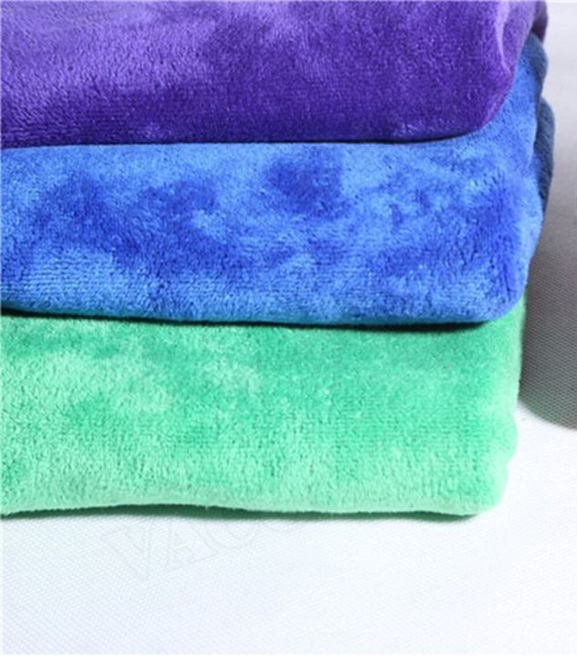 【Purple】 Car Cleaning Microfiber Auto Cloth Hemming Absorbent Universal for All Cars and