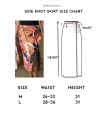 Women’s Side Knot Long Skirt – High-Quality Material, Waist Size 26 to 36. 