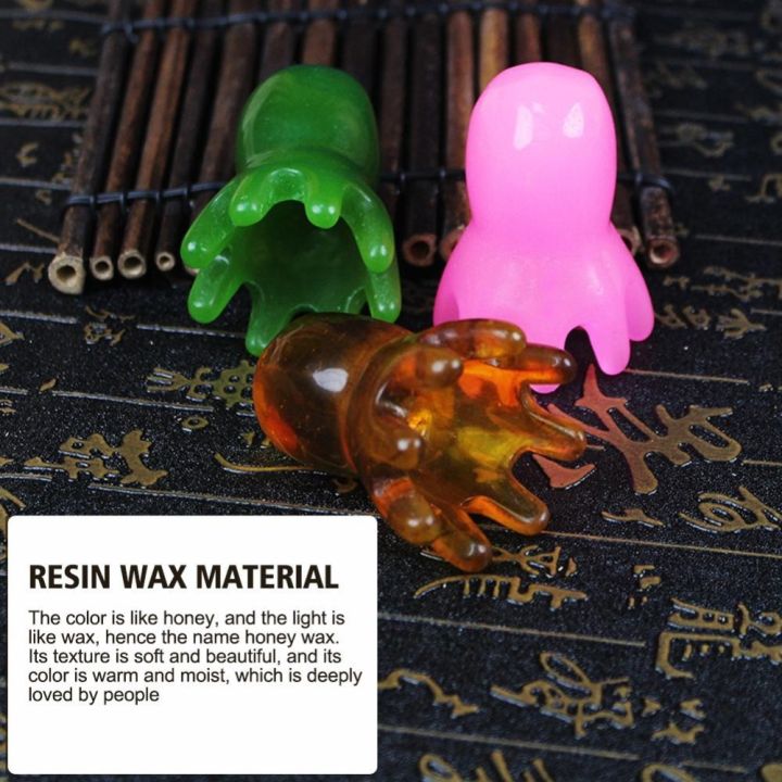 New Solid Color Massage Comb Resin Portable Octopus Comb ASMR Relax Brush Massage Eight- Comb