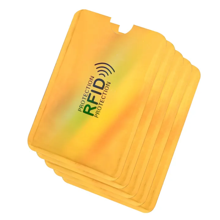 【EleganceEssence】Aluminum NFC RFID Blocking Credit Card Sleeves ID Card ...