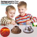 Earth Science Educational Toys Fun Volcano Science Kit for Kids Learn Chemistry Geology Earth Science with Diy Experiments Enhance Observation Critical Thinking Skills less Than. 