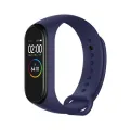 Xiaomi Mi Band 4 Smart Bracelet 0.95 Inch AMOLED Color Screen Built-in Multifunction Heart Rate Monitor 5ATM Water Resistant 20 Days Standby - Blue. 