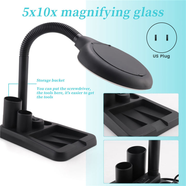 LED%20Magnifying%20Lamp%205X%2010X%20Magnifier%20with%20Light%20Table%20and%20Desk%20Lamp%20Floor%20Stand%20Adjustable%20Magnifying%20Magnifier%20Glass%20for%20Reading,%20Repairing%20(Black)%20US%20PLUG%20-%20Image%207