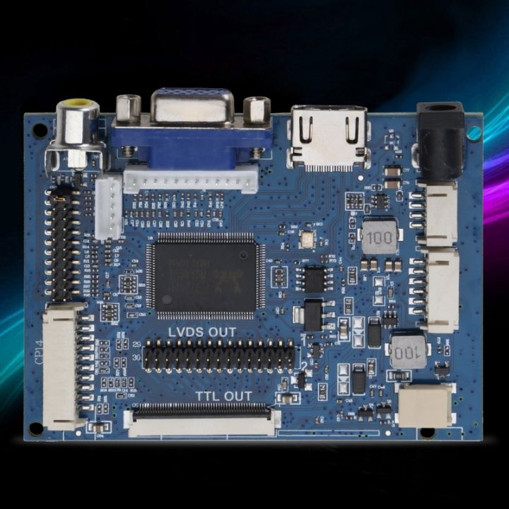 Ttl Controller Lcd Display Ttl Lvds Controller Board Vga 2av 50p For At070tn90 | Daraz.lk